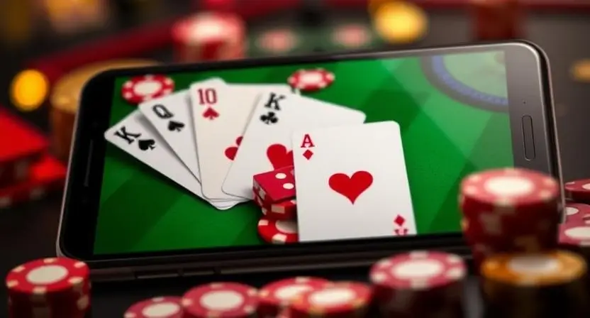 55PH mobile casino app interface